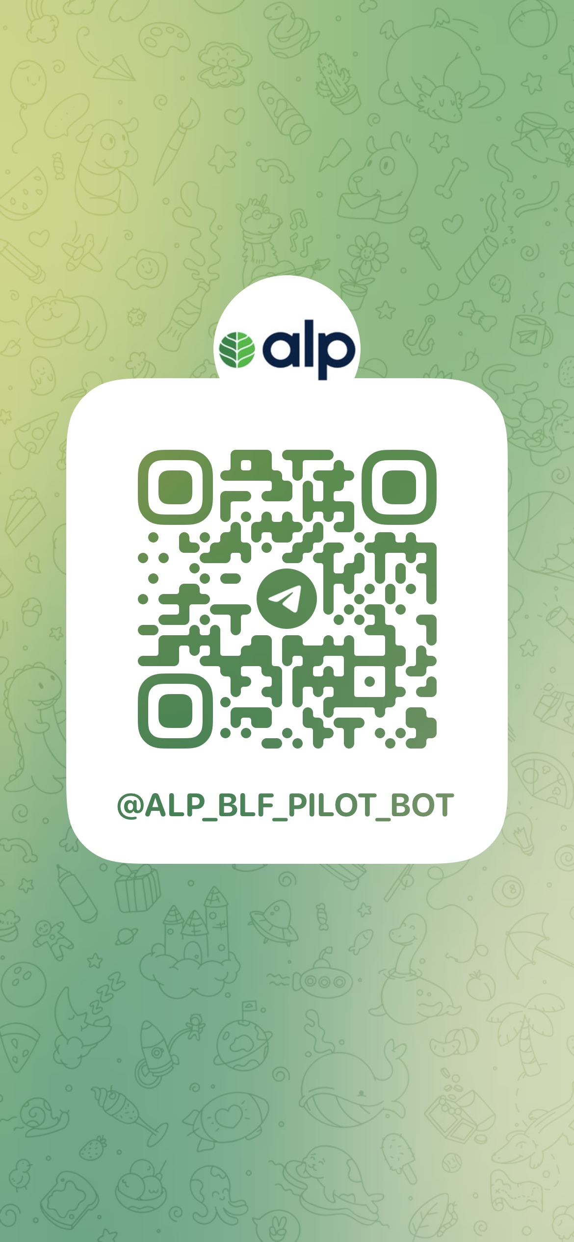 QR Code to ALP Coach Bot